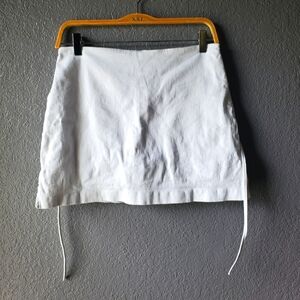 Star City white mini Skort